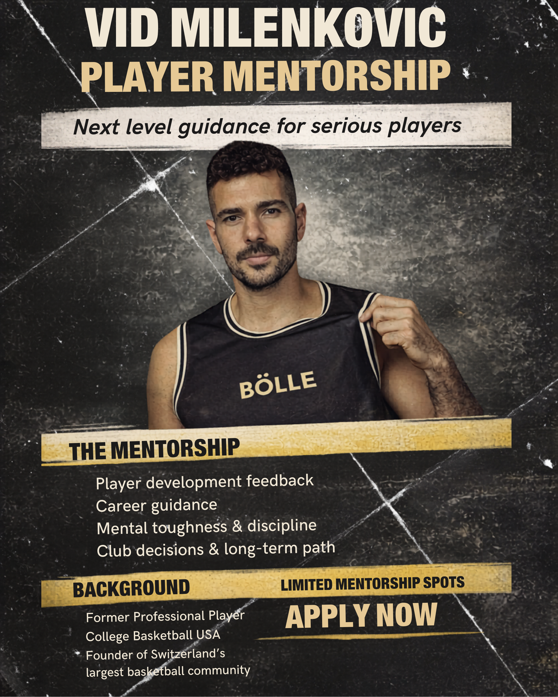Mentorship with Vid Milenkovic