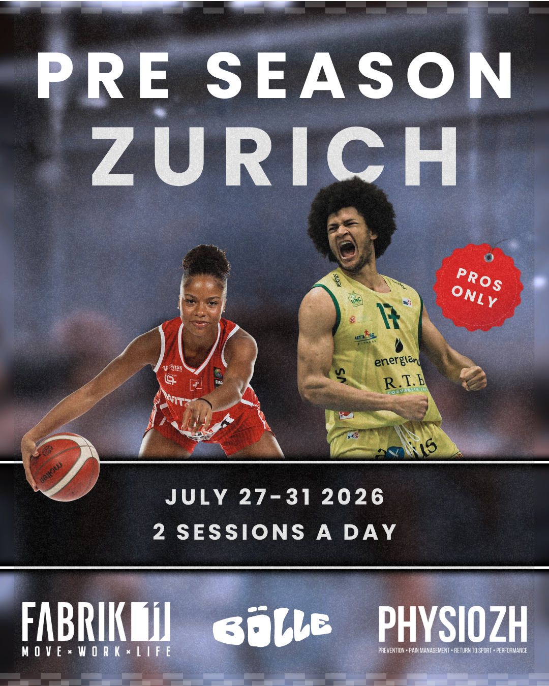 SOMMER - Pre Season Week 2 (27.–31. Juli 2026)